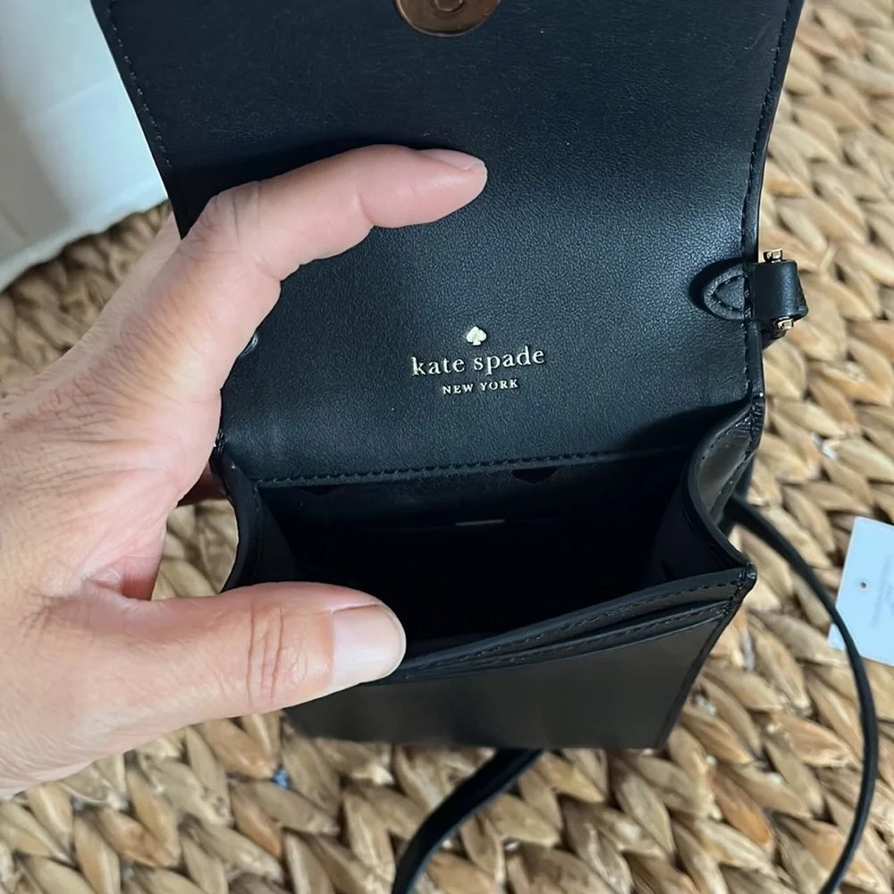 Kate Spade Staci Saffiano Leather Crossbody Phone - Picture 4 of 6